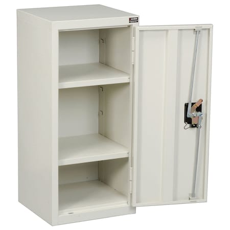 Global Industrial Assembled Wall Storage Cabinet, 13-3/4 x 12-3/4 x 30, White 269874WH
